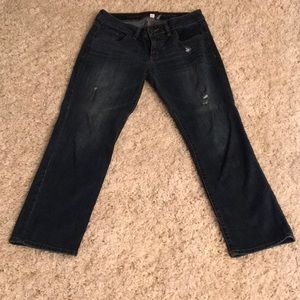 Apt 9 Relaxed Crop Jeans - Sz 2